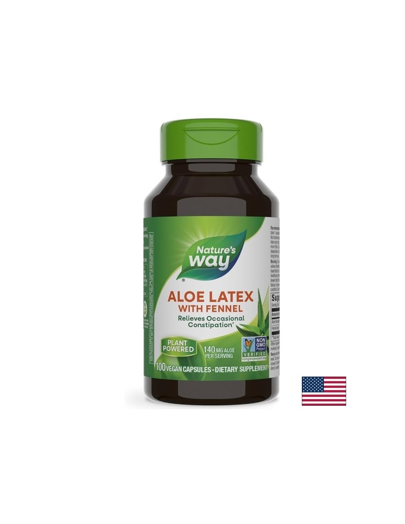 Алое с копър - Храносмилане и силен имунитет, 100 капсули Nature’s Way