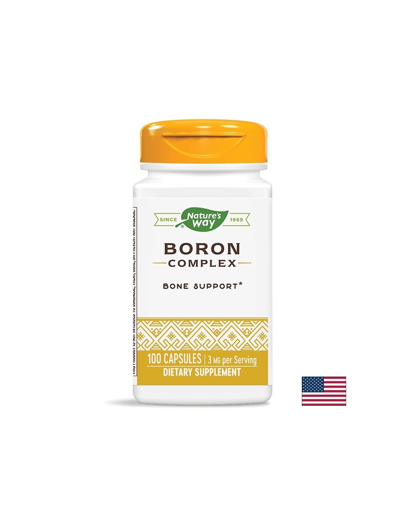 Boron Complex/ Бор 3 mg х 100 капсули Nature’s Way