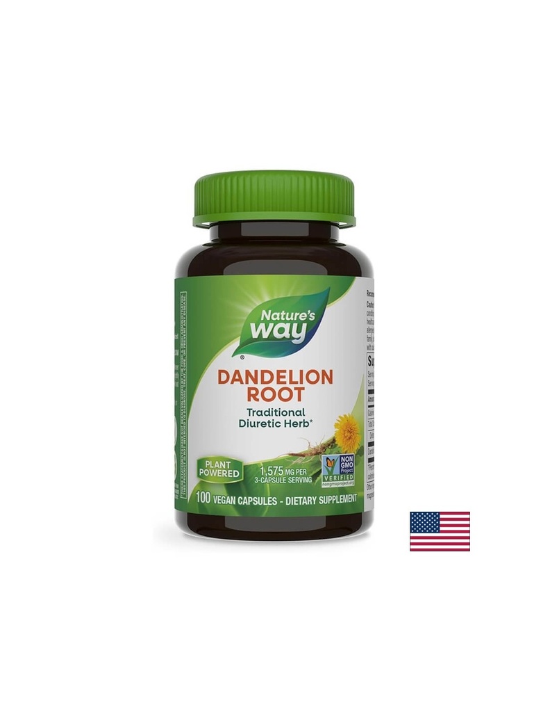 Dandelion Root/ Глухарче (корен) 525 mg х 100 капсули Nature’s Way