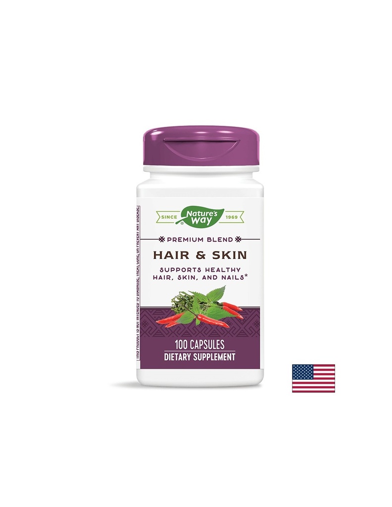 Hair & Skin / Коса и кожа x 100 капсули Nature’s Way