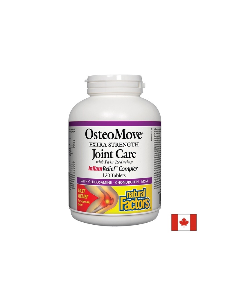 OsteoMove® Joint Care/ ОстеоМуув® Грижа за ставите х 120 таблетки Natural Factors