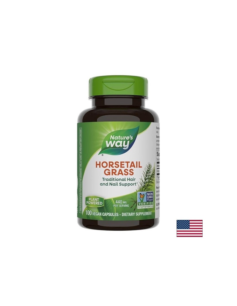 Horsetail Grass/ Полски хвощ (трева) 440 mg x 100 капсули Nature’s Way