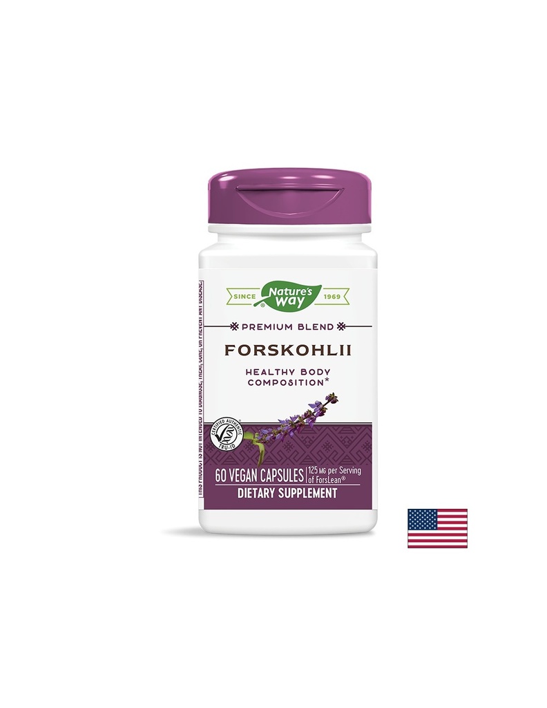 Forskohlii/ Форсколий 250 mg х 60 капсули Nature’s Way
