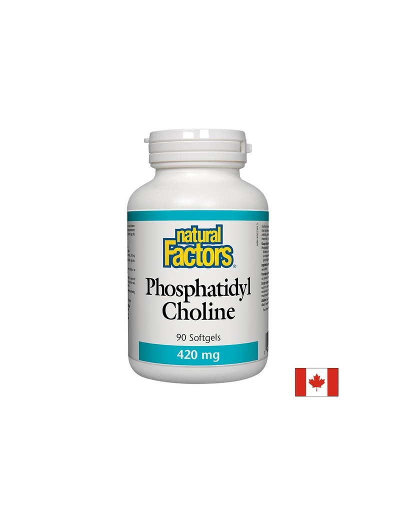 Phosphatidyl Choline/ Фосфатидил Холин 420 mg х 90 софтгел капсули Natural Factors