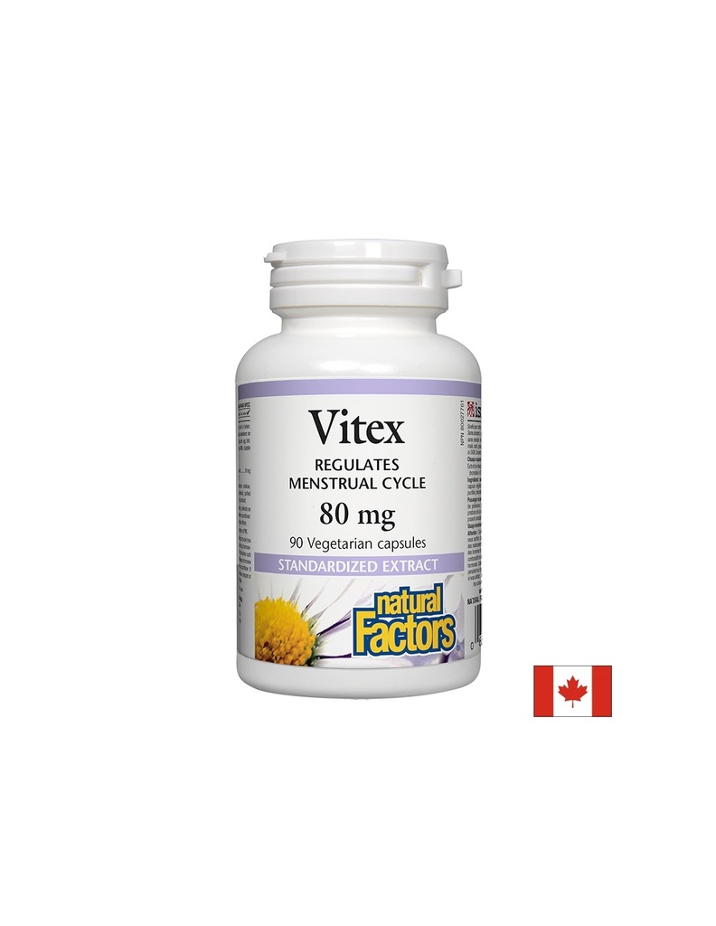 Vitex/ Витекс 80 mg х 90 капсули Natural Factors