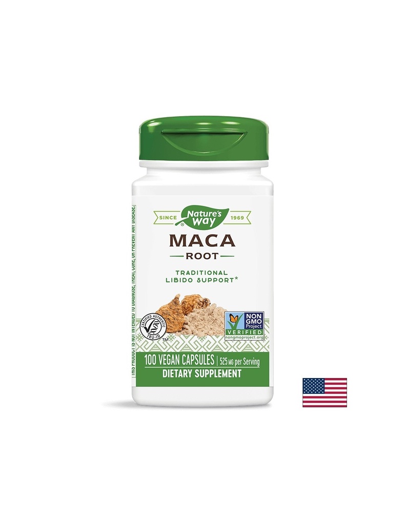 Maca Root/ Мака (корен) 525 mg x 100 капсули Nature’s Way