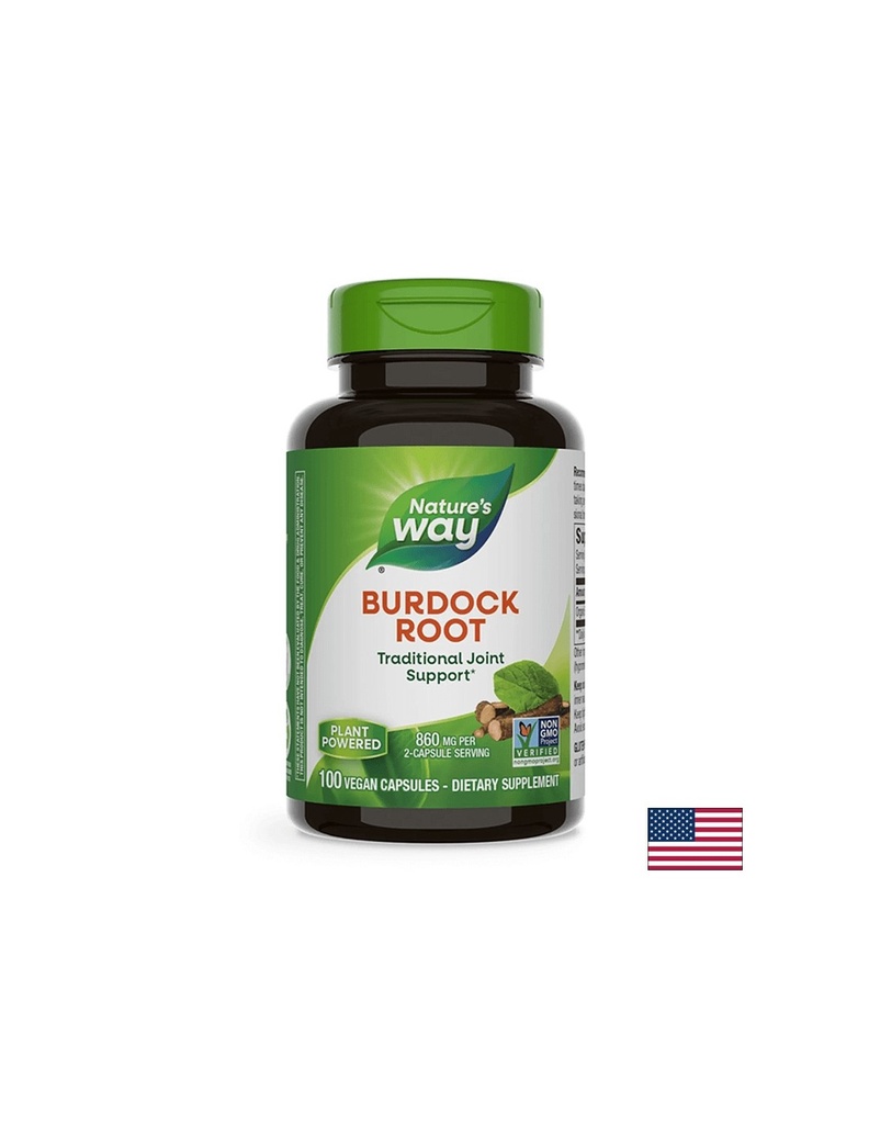 Burdock Root / Репей (корен) 475 mg х 100 капсули Nature’s Way