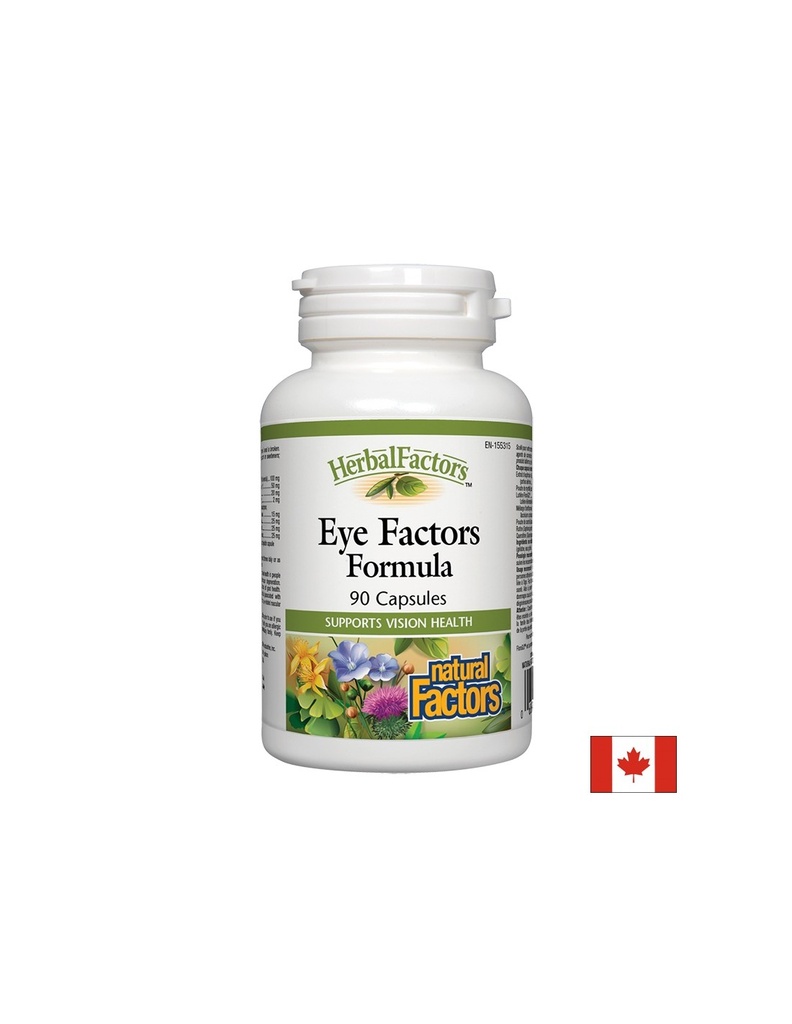 Eye Factors Formula/ Формула в подкрепа на зрението х 90 капсули Natural Factors