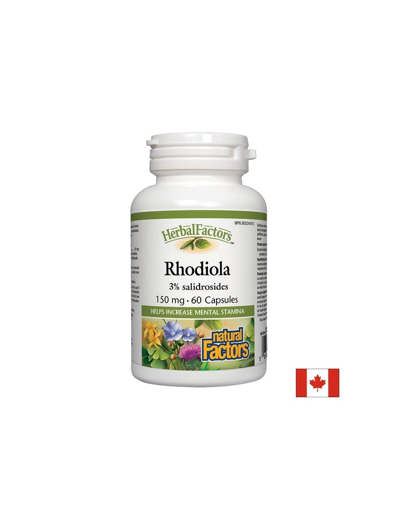 Rhodiola/ Златен корен 150 mg x 60 капсули Natural Factors