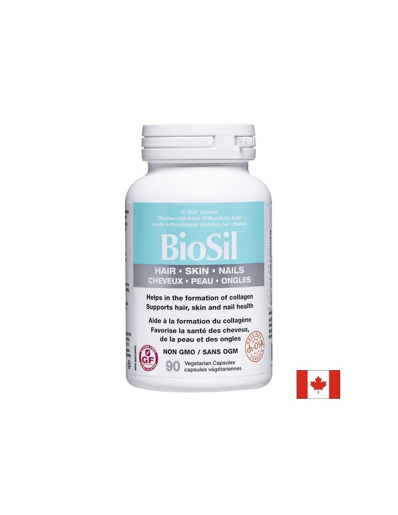BioSil™ Hair, Skin & Nails/  Коса, кожа и нокти x 90 капсули Natural Factors