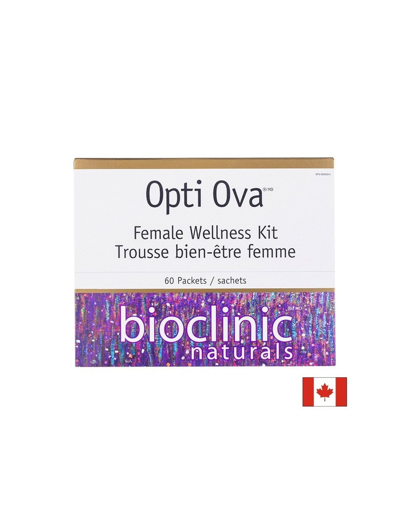Opti Ova™ Female Wellnes Kit/ Фертилитет програма за жени х 60 пакетчета Natural Factors