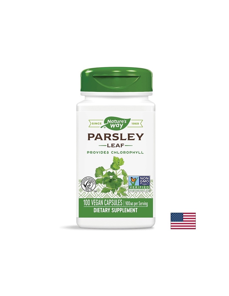Parsley Leaf/ Магданоз (лист) 450 mg х 100 капсули Nature’s Way