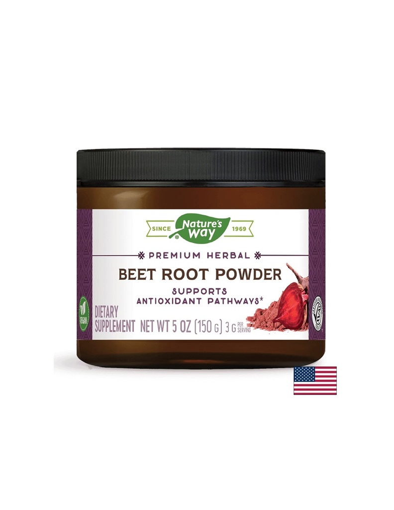 Beet Root Powder/ Червено цвекло (корен) х 150 g пудра Nature’s Way