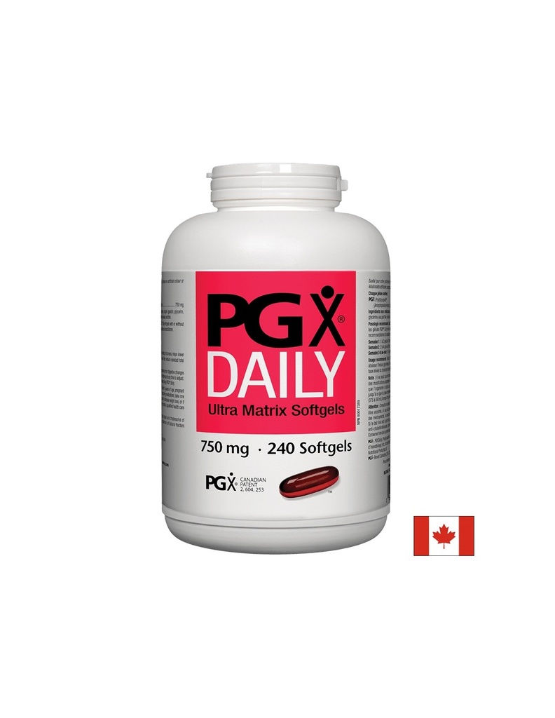 PGX® Daily Ultra Matrix / За отслабване/ 750 mg x 240 софтгел капсули Natural Factors