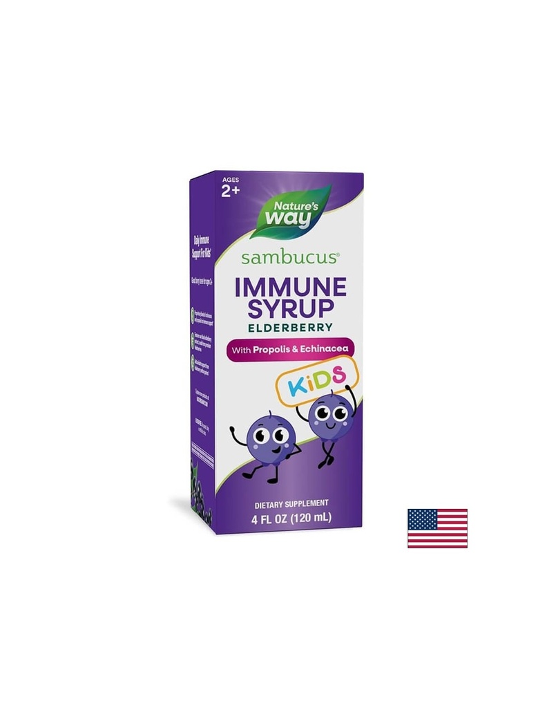 Sambucus Imunne Syrup for Kids/ Самбукус Immune сироп за деца х 120 ml Nature’s Way