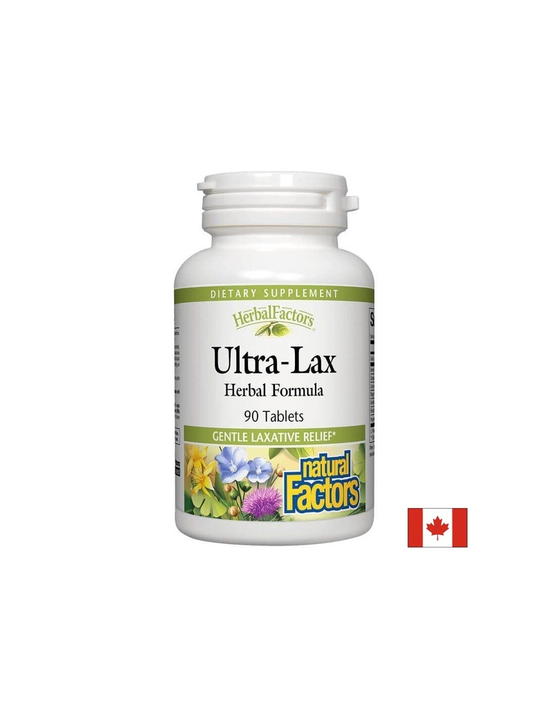 Ultra-Lax/ Ултра-Лакс x 90 таблетки Natural Factors