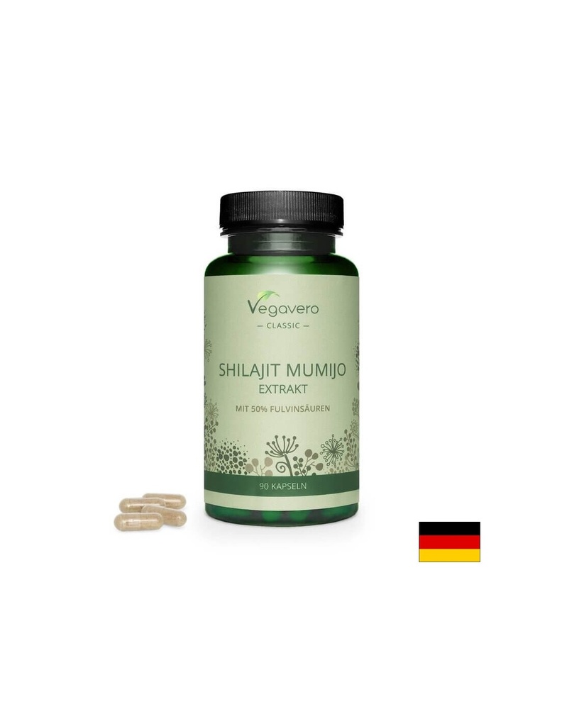 Shilajit Mumijo/ Extract Шилажит (Мумио), 90 капсули, 100% Vegan