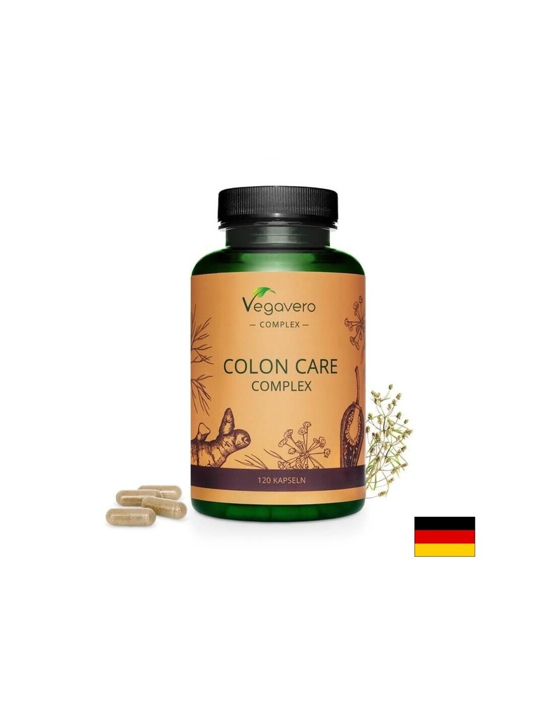 Colon Care Complex/ Детокс на дебелото черво, 120 капсули, 100% Vegan Vegavero