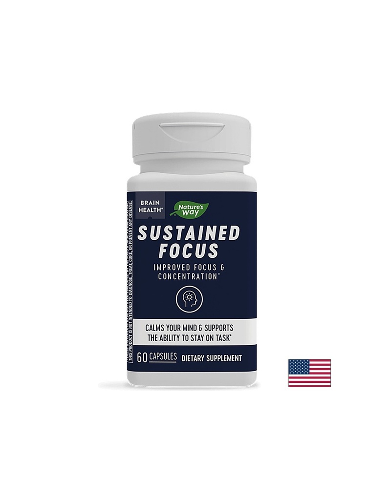 Формула за оптимален фокус - Подкрепа при изтощителен умствен труд, 60 капсули