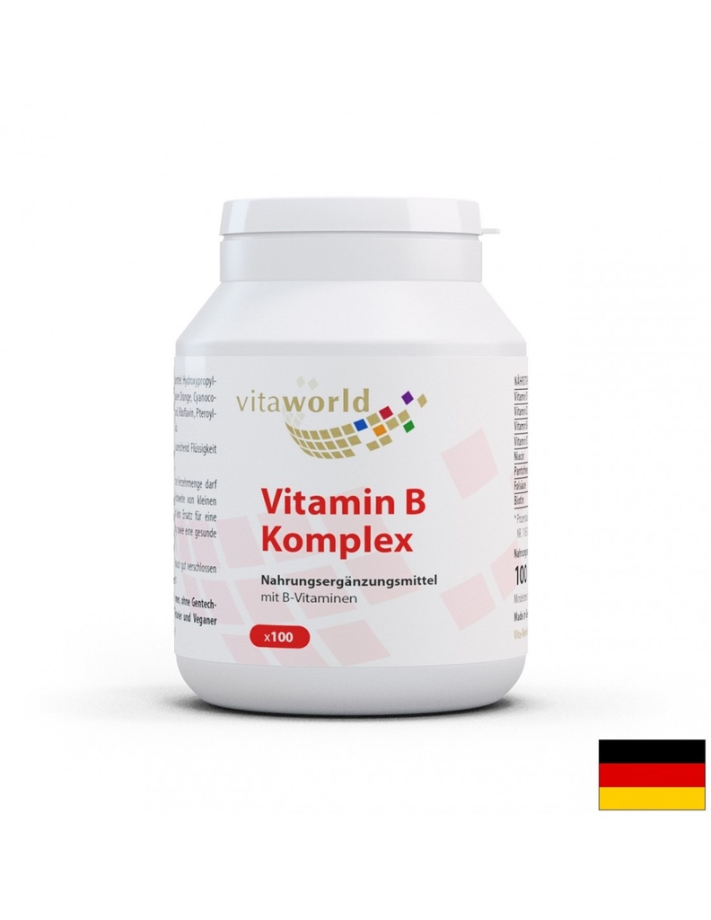 Vitamin B Komplex / Витамин B Комплекс, 100 капсули