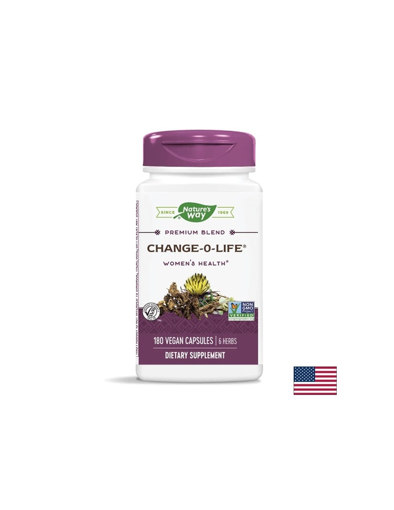 Change-O-Life / Чейндж-О-Лайф / При менопауза, 180 капсули Nature’s Way