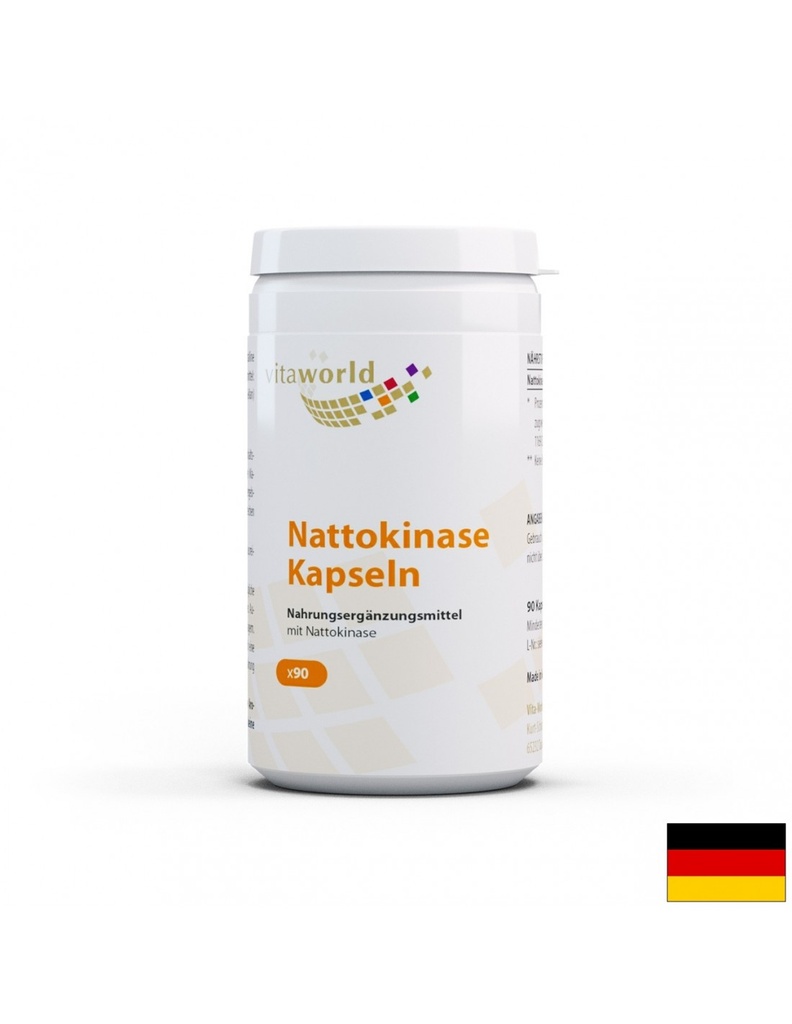 Nattokinase 2000 FU Activity / Натокиназа 100mg, 90 капсули