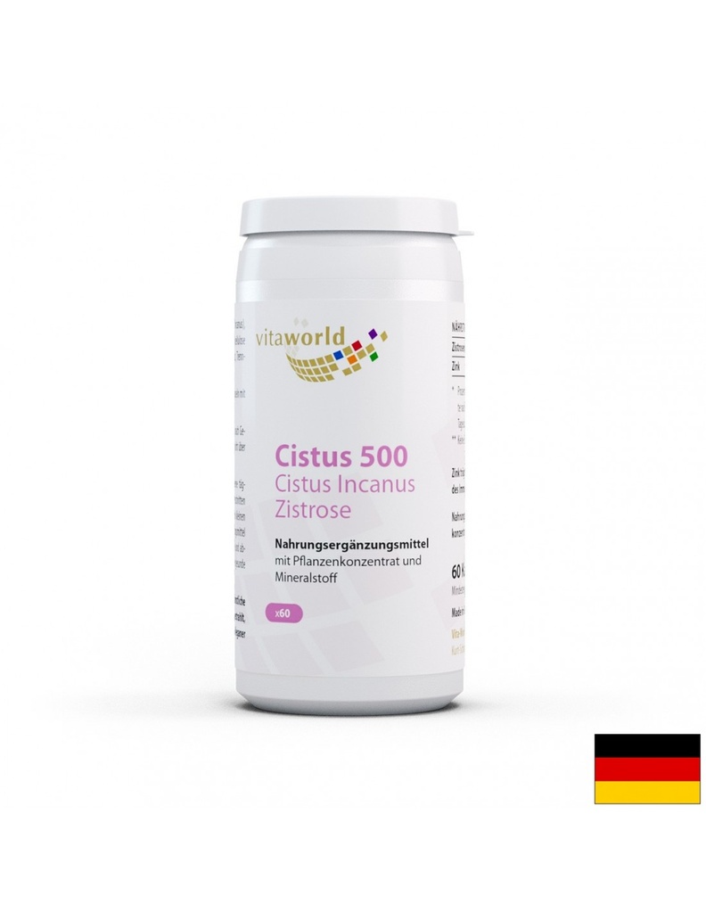Cistus / Цистус 500 mg, 60 капсули