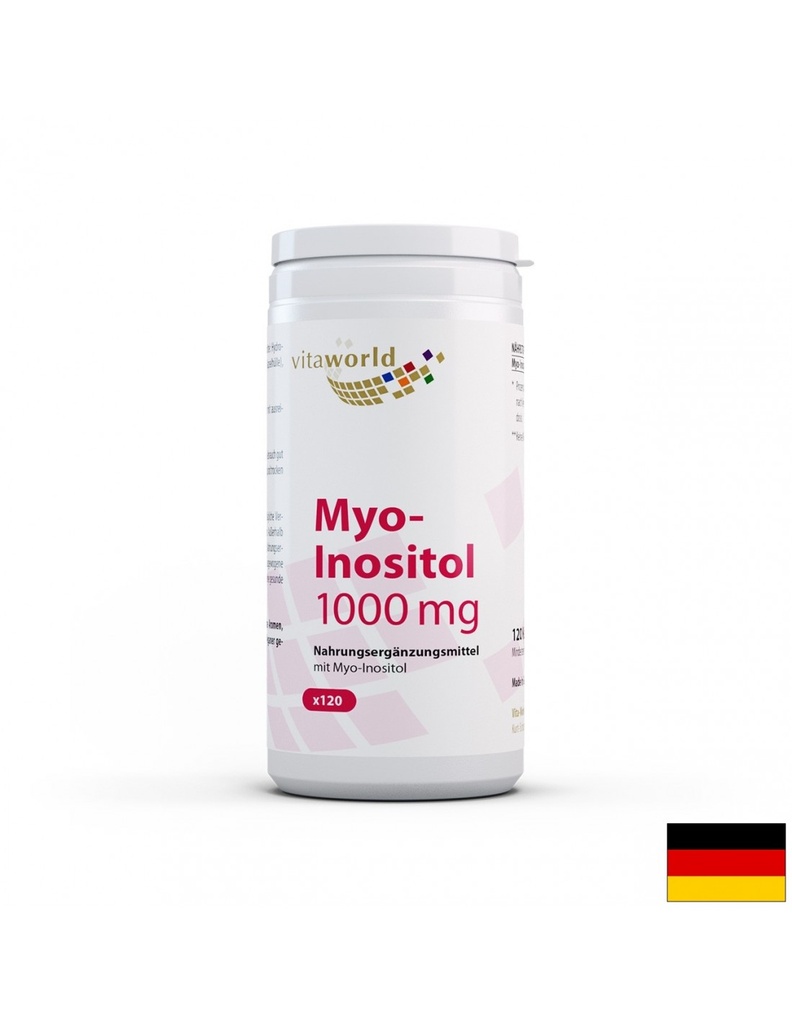 Myo-inositol / Мио-инозитол 1000 mg, 120 капсули
