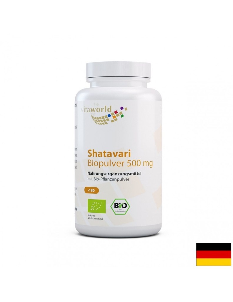 Shatavari / Шатавари 500 mg, 180 капсули