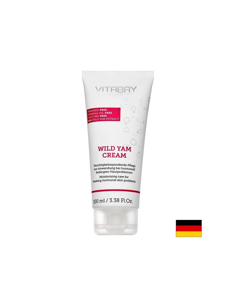 Wild Yam Cream - Крем с екстракт от див ям (за лице и тяло), 100 ml