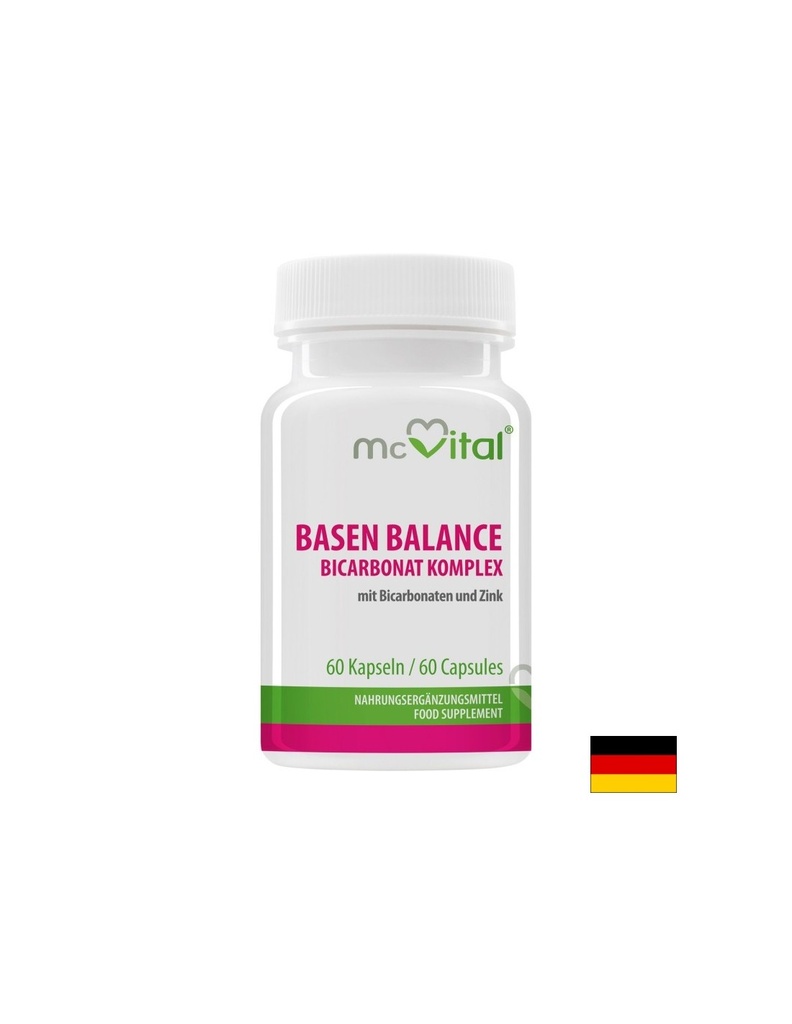 McVital® Basen Balance - Бикарбонатен комплекс, 60 капсули Vitabay