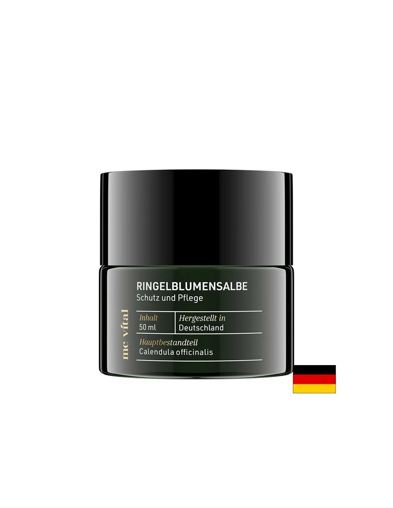 McVital® Ringelblumensalbe - Мехлем от невен с масло от гроздови семки и пчелен восък, 100% натурален, 50 ml Vitabay