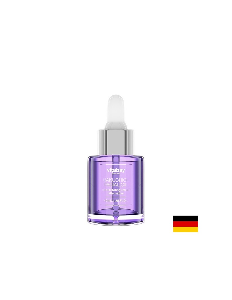 Femme Bakuchiol Facial Oil - Олио за лице с масло от Бакучи, 40 ml Vitabay