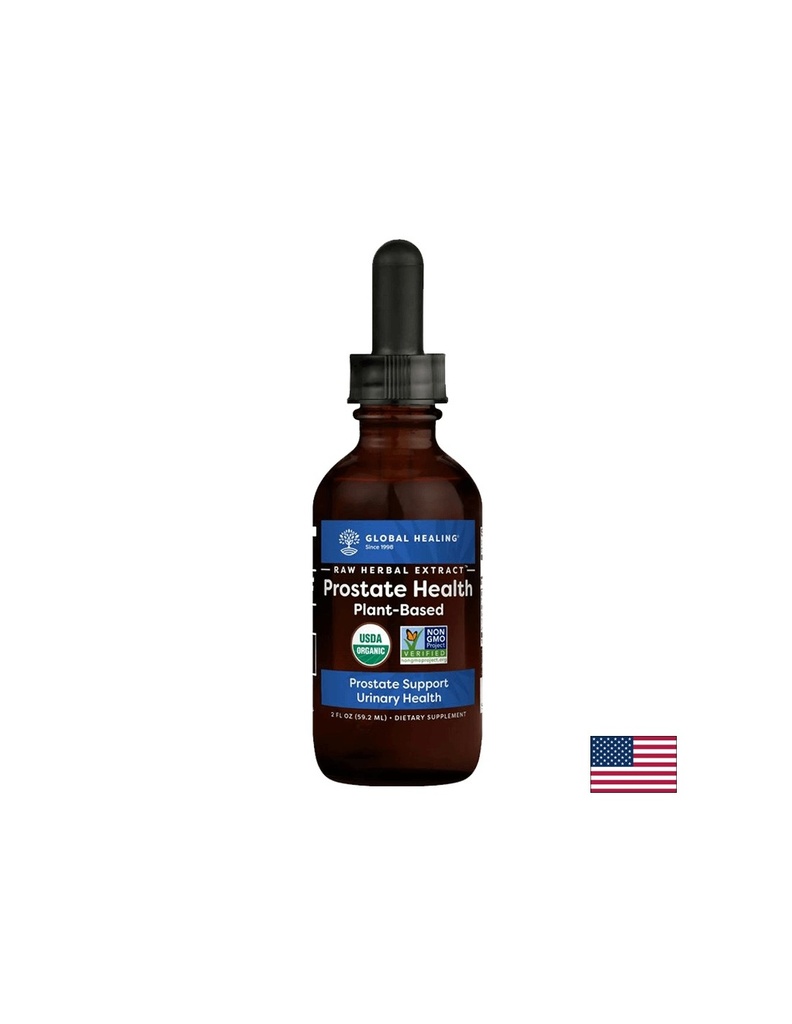 Prostate Health Plant-Based - Грижа за простатата, 59.2 ml Global Healing