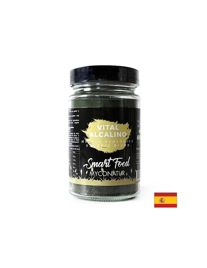 Vital alcalino, Bio - Смес от Био водорасли за алкален баланс, 180 g Myconatur