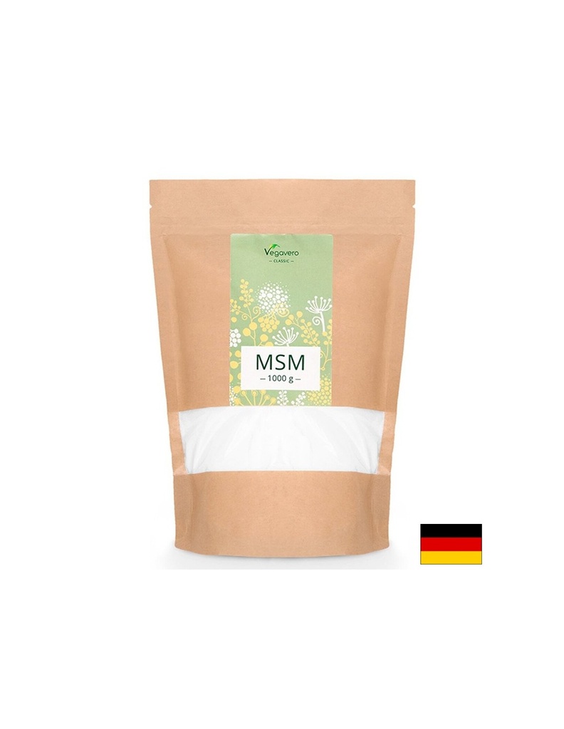 MSM - МСМ Метил сулфонил метан, 1 kg пудра Vegavero