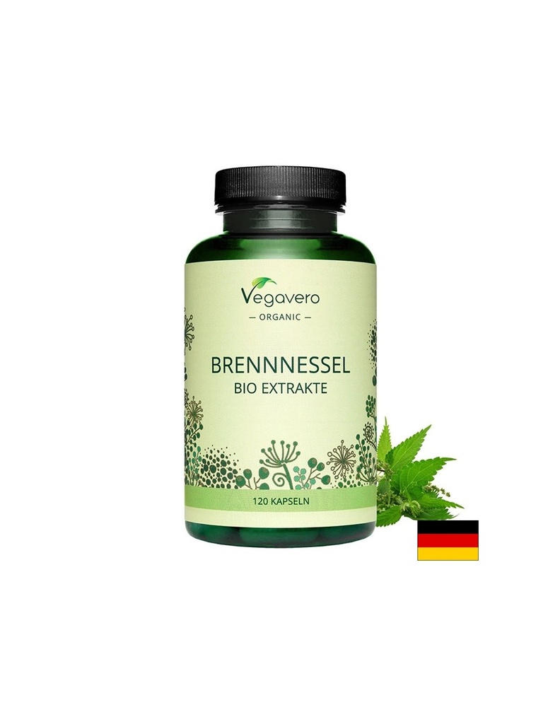 Екстракт от Био коприва - Brennnessel Bio Extrakte, 120 капсули Vegavero