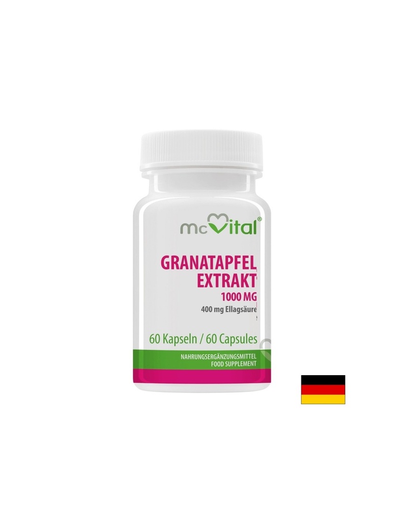 Антиоксидант - McVital Екстракт от нар, 60 капсули