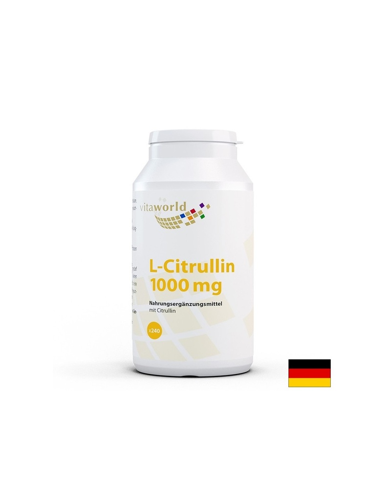 Мускулна функция, възстановяване - Л-Цитрулин (L-Citrulin), 1000 mg x 240 таблетки