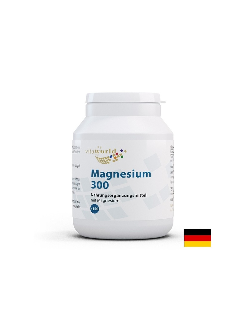 Мускули, Нервна система - Магнезий (оксид), 300 mg х 150 таблетки