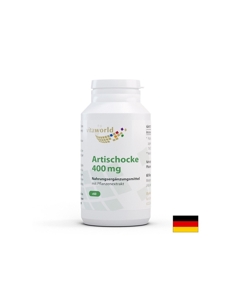 Черен дроб и жлъчка - Артишок, 400 mg x 60 капсули
