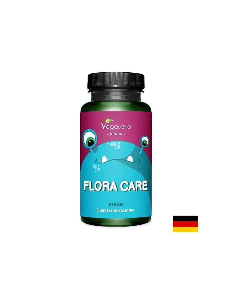 Пробиотици за деца - Flora Care Junior, 75 g прах Vegavero