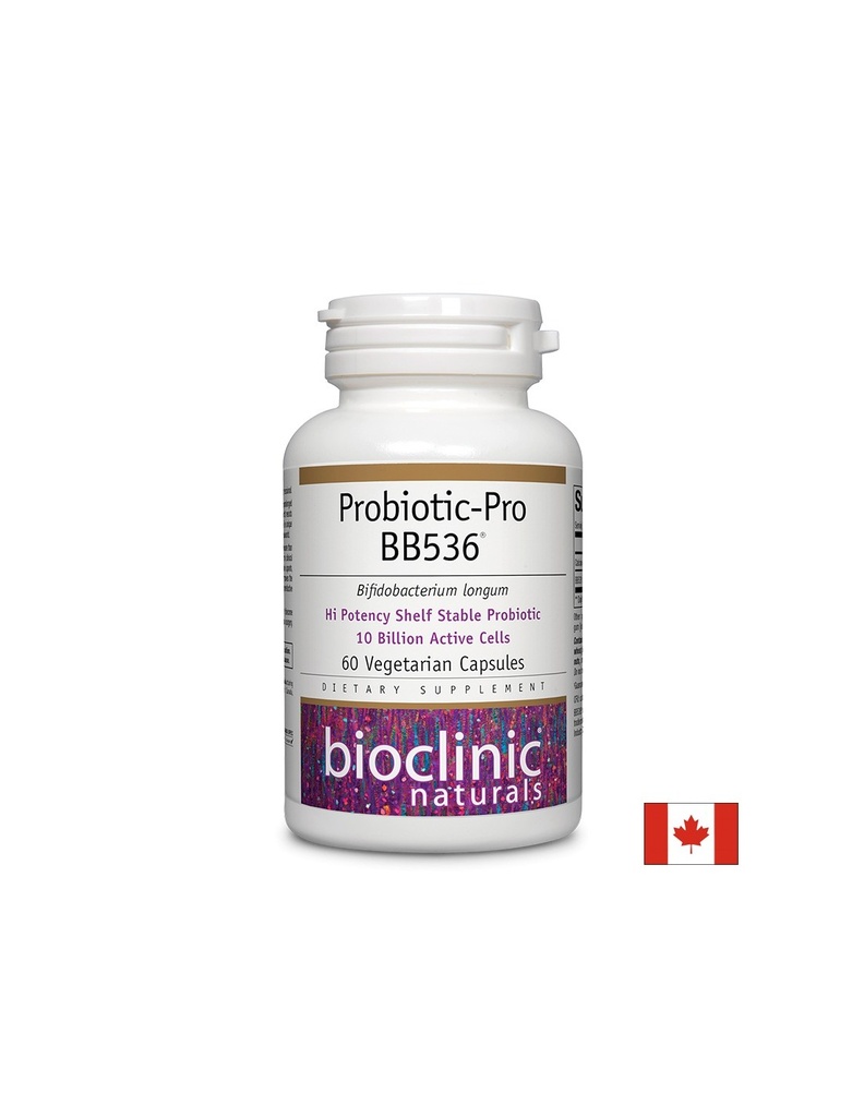 Probiotic-Pro BB536 - 10 млрд.активни пробиотици, 60 V капсули Natural Factors