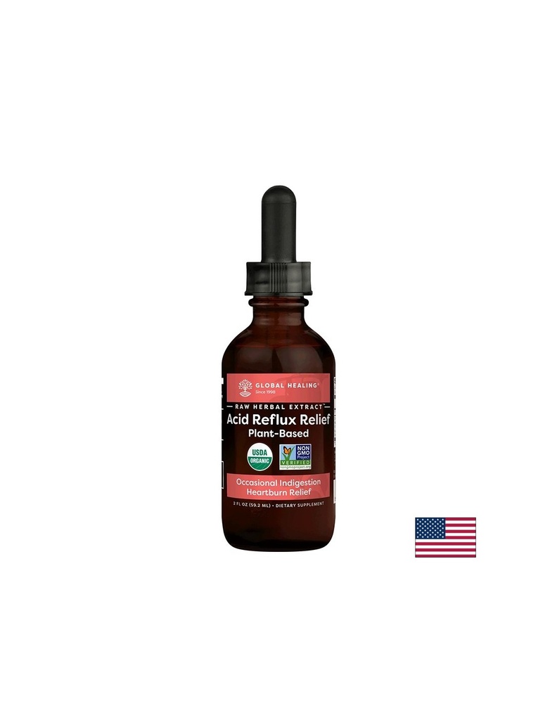 При стомашен рефлукс и киселини - Капки с билкови екстракти, растителни масла и ябълков оцет, 59.2 ml