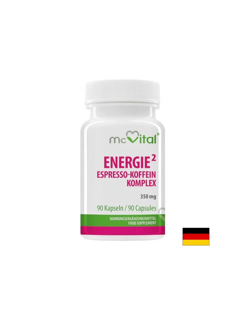 Енергиен комплекс с кофеин, 90 капсули