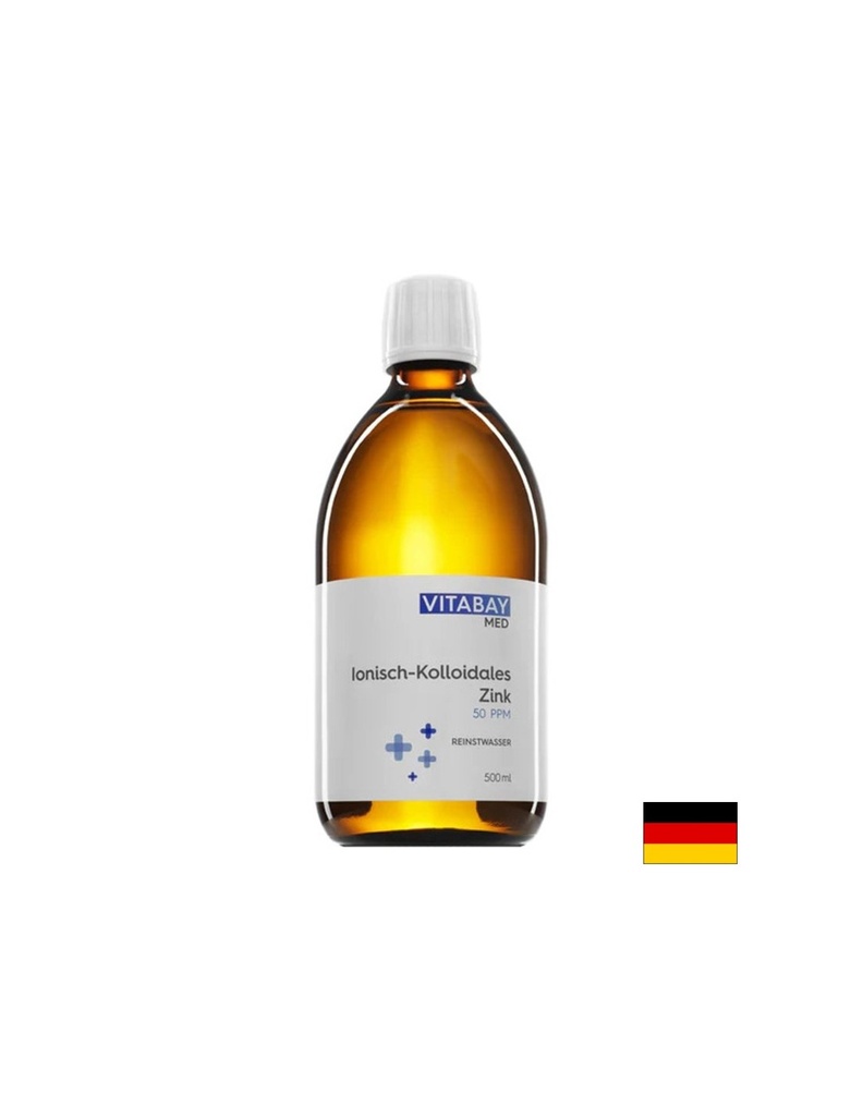 Имунитет - Колоиден цинк 50 РРМ (силно концентриран), 500 ml