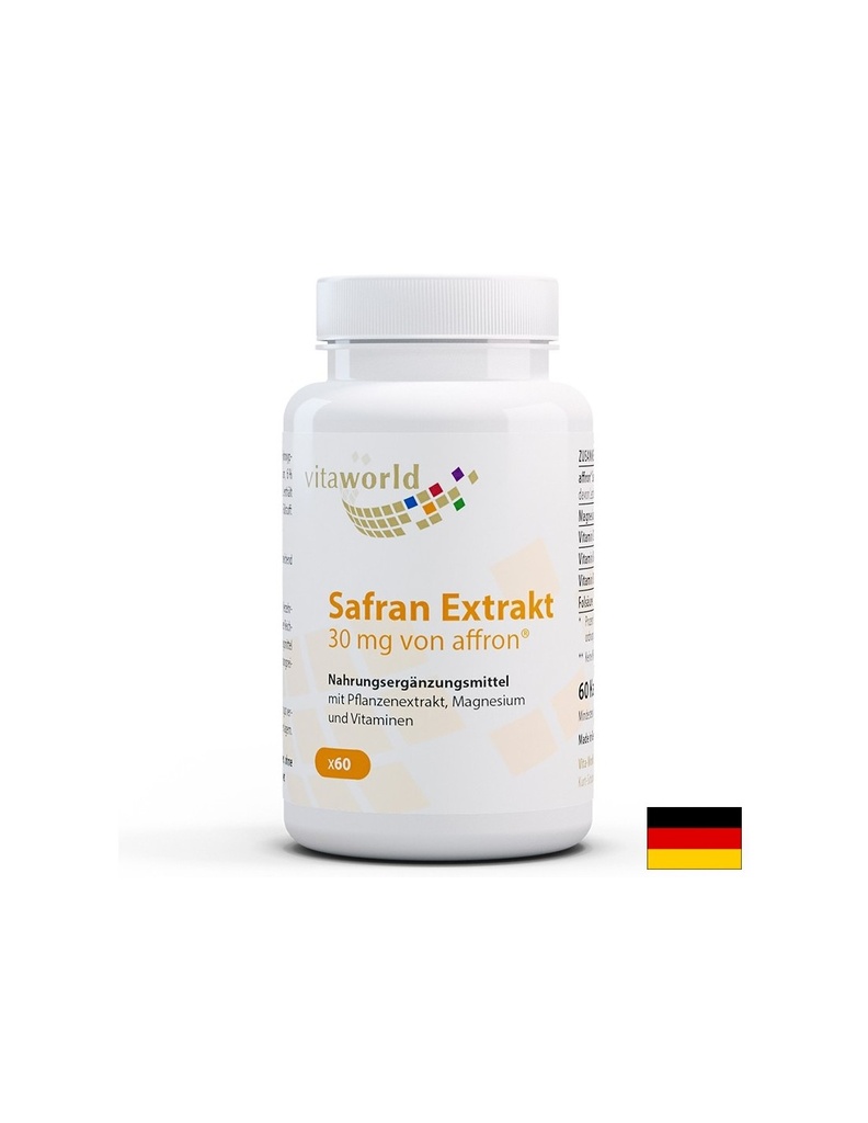 Нервна система - Екстракт от шафран, 30 mg х 60 капсули