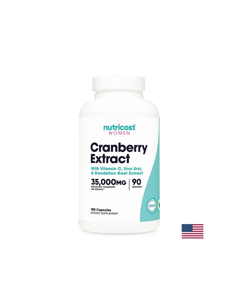 Формула за Жени с Червена боровинка, глухарче, мечо грозде и витамин С, 180 капсули