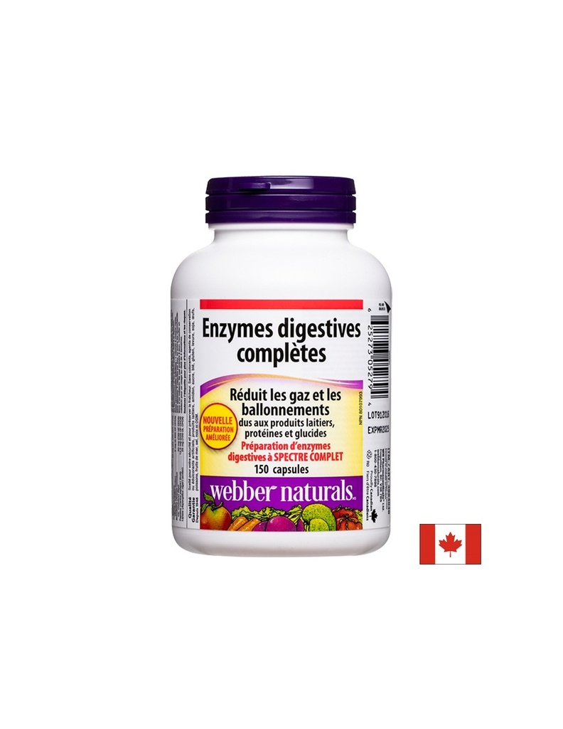 Храносмилателни ензими Complete Digestive, 150 капсули