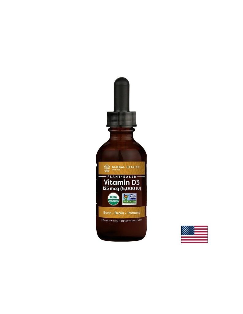 Кости и зъби - Витамин D3, 125 µg 5000 IU x 59.2 ml капки